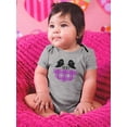 thumbnail image 2 of Boo! Twin Ghosts Bodysuit Infant -Image by Shutterstock,  24 Months, 2 of 4