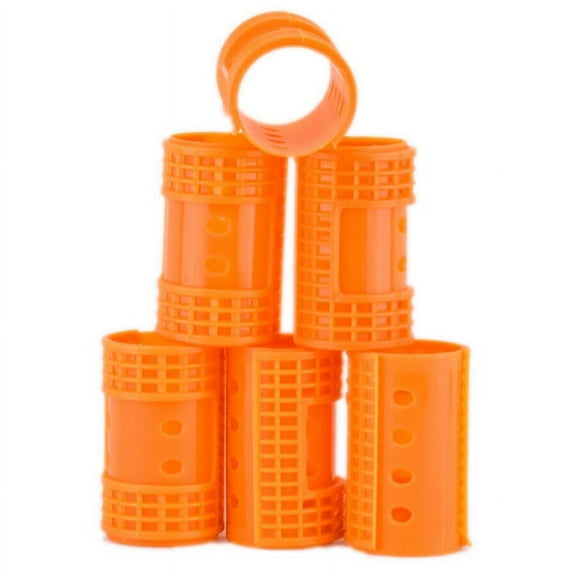 Diane Snap-On Magnetic Rollers - Option : 1 1/2" Orange - 6 Pack / #4723