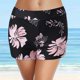 thumbnail image 5 of Braguitas de bikini de cintura alta para mujer Braguitas de baño con estampado floral Pantalones cortos de playa Trajes de baño Fridja  nalpqowj50550, 5 of 6