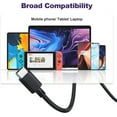 thumbnail image 4 of 65W USB C Type C Charger for Valve Steam Deck and Nintendo Switch 2, AC Adapter compatible with Nintendo Switch/ LITE/ OLED/ TV Dock Mode with USB Type C Cable, 4 of 8