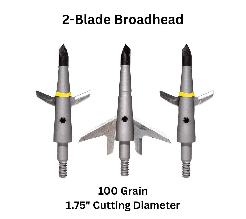 (2 pack) #219 100 Grain 1.75-inch Cut