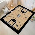 thumbnail image 1 of Alfombra corta de lana de cristal de terciopelo para baloncesto, fútbol, rectangular, sencilla y completa, 1 of 1