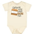 thumbnail image 3 of Inktastic Camping Kids Have More Fun Boys or Girls Baby Bodysuit, 3 of 5