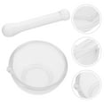 thumbnail image 4 of Taxenne Glass Crusher Garlic Bowl Set with Pestle - 1 Set Grinding Glass Container for Kitchen and Laboratory Use, 4 of 10