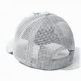 thumbnail image 4 of NIEWTR Kids Adjustable Baseball Cap Plain Hat Cotton Sun Sports Denim Hats Toddler Casquette Caps for Boys Girls Youth 4-6 Years（Grey,3-5 Year), 4 of 6