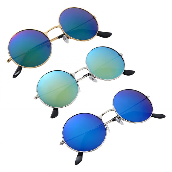 GJX 2026 New 3Pcs Baby Sunglasses Toddler Sunglasses Boys Age 3-5 Cute Sunglasses,Style1