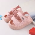 thumbnail image 2 of Odeerbi Babies First Walkers Toddler Baby Girls Boys Cute Shoes Hollow Out Soft Kids Summer Non-slip Sandals, 2 of 7