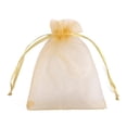 thumbnail image 1 of Bolsa de Organza con cordón para embalaje de joyería, bolsas de 7x9, 9x12, 10x15cm para regalo, boda, fiesta, Navidad, dulces, 100, 50/50% Uds., 1 of 4