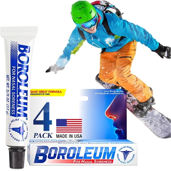 Boroleum External Analgesic Ointment, Soothes & Relieves Sore Nose, 0.60 oz