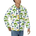 thumbnail image 4 of Zip Up Hoodies for Men - Cute Chameleon Lizard Frog Long Sleeve Comfrt Men'S Fashion Hoodies & Sweatshirts, Jackets for Men Hoodies Pullover Clothing Clothes with Pouch, 4 of 5