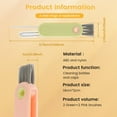 thumbnail image 3 of LNGOOR Portable Ironing Machine Handheld Steam Iron Fast Heating Clothes Steamer Iron Mini Iron Steamer Wrinkle Remover for Clothes Home Travels  Black, 3 of 8