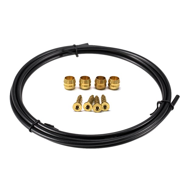 2.5M Bike Hydraulic Hose BH59 Olive Insert Set Conjunto de manguera de freno de aceite de bicicleta Abanopi Manguera hidráulica para bicicleta