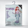 thumbnail image 2 of Joyfy Little Girls Mermaid Princess Costume Purple Dress with Crown & Wig for Halloween Ages 5-7, 2 of 7