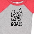 thumbnail image 4 of Inktastic Girls Gotta Have Goals Hockey Player Girls Baby Bodysuit, 4 of 5