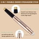 thumbnail image 2 of Barra de sombra de ojos Daeuwiutr 2 en 1 con brocha de esponja, oro de 24 quilates, #14, 2 of 7