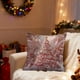 thumbnail image 1 of Fundas de Almohada Navideñas Decorativas de 45X45 Cm | Tela Suave con Cremallera Oculta | Decoración Festiva para El Hogar - Material Afelpado - Color D - 1 Funda de Almohada, 1 of 6