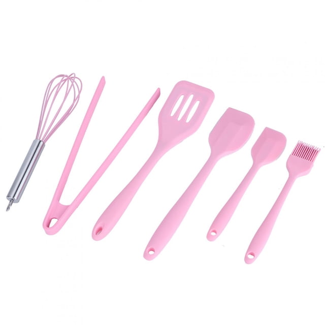 Herramienta de cocina, 6 piezas/juego de utensilios de cocina de silicona, cepillo de aceite, accesorios de cocina probados profesionalmente
