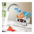 thumbnail image 2 of Stainless Steel Water Heater,Faucet Electric Tap With Shower Head,3S Fast Heating Instant Hot Water For Kitchen ,Built To Last, 2 of 6