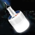 thumbnail image 1 of Lampara Solar de Emergancia Recargable USB, Linterna de Mano, Bombilla Led con Panel Solar de Carga de Larga Duracion, 1 of 8