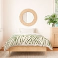 thumbnail image 3 of Society6 Modern Tropical Gold Sunflower Duvet Cover Cotton Full, 3 of 3