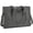 Gray, variant on Women's PU Leather Laptop Tote Bag 15.6 inch Waterproof Work Tote Bag Large Capacity Handbag for Business Office Travel, Black