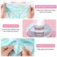 thumbnail image 5 of XBASW 4-10Y Girls Underwear for Toddler Kids Cotton Briefs Toddler Breathable Undies 3 Pack Print Triangle Shorts, 5 of 7