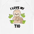 thumbnail image 4 of Inktastic Cute Sloth I Love My Tio with Green Leaves Boys or Girls Baby Bodysuit, 4 of 5