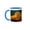 Blue/White, variant on 3drose, Brazil, Amazon, Manaus, Rio Negro, Pink River Dolphin., 11oz Mug