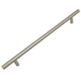 thumbnail image 2 of GlideRite 9 in. Center Solid Modern Cabinet Bar Pull, Stainless Steel, 2 of 5