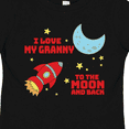 thumbnail image 4 of Inktastic I Love My Granny to the Moon and Back Boys or Girls Toddler T-Shirt, 4 of 5