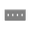 Gray, variant on Enerlites Triple Light Switch Wall Plate, Gloss Finish, Standard Size 3-Gang 4.50" x 6.38" Toggle Switch Cover, 8813-W, White