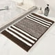 thumbnail image 4 of Tapete de Entrada Extra Grueso de Microfibra a Rayas - Alfombra Antideslizante para Baño y Cocina, Absorbente de Agua, Ideal para La Entrada de La Cocina o El Baño., 4 of 7