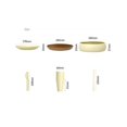 thumbnail image 4 of Camping Picnic Dishes Set, (17pcs) Portable Plastic Reusable Cutlery Set, Outdoor Essential Plate And Cup, 4 of 5