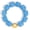 Blue, variant on Chunky Beaded Bracelet for Women Trendy Statement Big Colorful Resin Bead Bubble Bracelets Summer Beach Boho Charm Jewelry Cute Gifts for Women