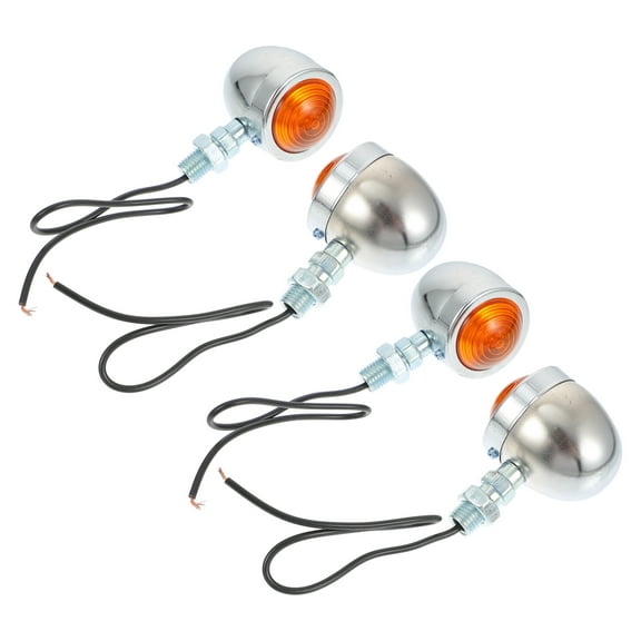 unbranded  4 Pcs Turn Indicator Motorcycle Taillight Steering Retro Signals