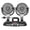 Style 2, variant on New Mini Car Fan, Adjustable Single Head USB Cooling Fan, Multi-Function Auto Electric Fan