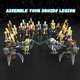 thumbnail image 3 of 28pcs Star Wars Minifigures Battle Droids Building Blocks Set General Grievous Droideka Battle Droids Action Figures, 3 of 3