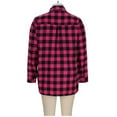thumbnail image 3 of Shirts for Women Long Sleeve Button Down Plaid Fall Shirt Casual Work Tops, 3 of 4