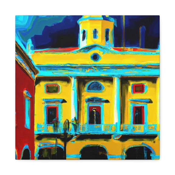 Colonial Pop Artistry - Canvas