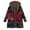 Red, variant on AOOCHASLIY Women Winter Coat Women's Fluffy Long Coat Plus Size Women Button Hoody Jacket Outwear