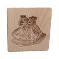 thumbnail image 5 of Ludlz Biscuit Mould Wooden Cookie Cutter Engraved Pattern Smooth Grinding DIY Craft Multi-purpose Creative Mold, 5 of 8