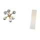 thumbnail image 5 of Lámpara De Papel Esférica, Figura Decorativa De Mesa, Estatua Moderna, Escultura Decorativa Para Sala De Estar Acogedora, Escritorio, Oficina, Estante, Hogar, Lámpara De Pie, Pantalla De, 5 of 8