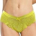 thumbnail image 4 of LAVRA Womens Underwear Lace Panties | Plus Size sexy panties & Boyshorts | Ladies Brief cheeky underwear for women Hipster Multi Pack, 4 of 5
