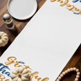 thumbnail image 2 of Grateful Thankful Blessed Table Runner, Autumn Thanksgiving Kitchen Dining Table Decoration for Home Party Decor 13x108 Inches, 2 of 9