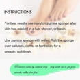 thumbnail image 5 of lote De 4 Ponges Sincero Ponce Pour Pieds surtidos de colores, 5 of 5