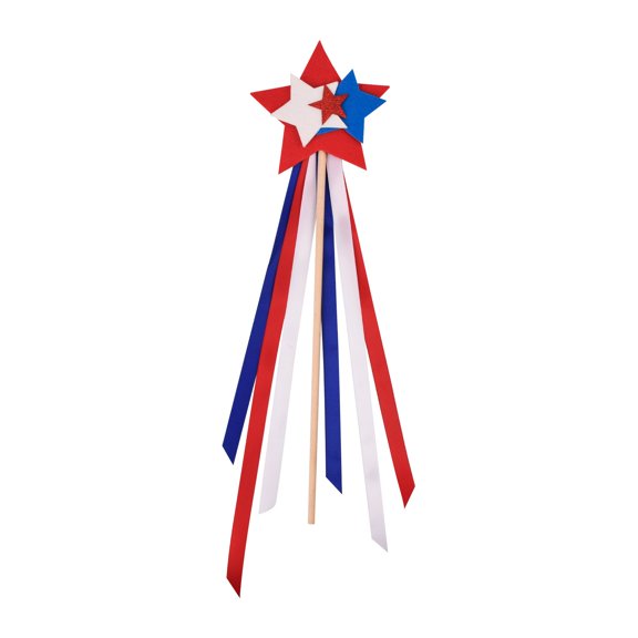250 Anniversary 4Th Of July Independence Day Decorations Independence Day Hand Stick: Patriotic Streaming Wand Tale Anniversary Day Photo Props Home Decor Patriotic Party Supplies