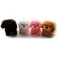 thumbnail image 5 of Walking Dog Toy Wagging Tail Puppy Affenpinscher Maltese Bichon Frise With Sounds Furry Cute in Random Color, 5 of 5