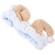 thumbnail image 2 of Elastic Headwrap Three-dimensional Horn Hair Band Cartoon Washing Makeup Shower Plush Hair Accessories (Light Blue), 2 of 4