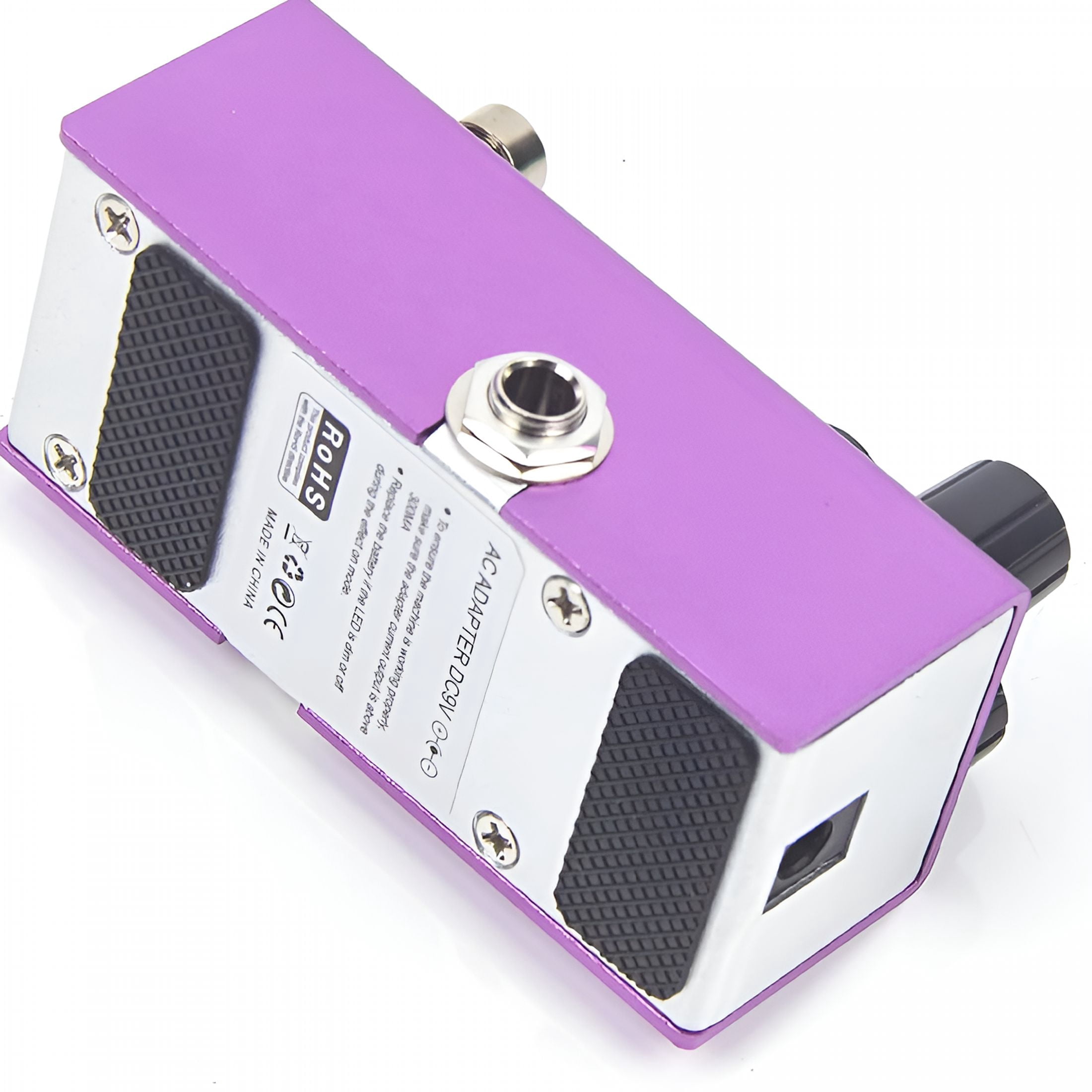 SEPTRIO Metal Distortion Pedal Overdrive & Reverb Effects Processor Choir Sound Enhancer for Guitar 9.1X4X3.2Cm Compact Size Includes Power Cord Ideal for Metal & Hard Performances