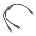 thumbnail image 6 of DC Power Splitter Cable 5.5x2.1mm/5.5x2.5mm, 1 Male to 2 Male Y Adapter Cord for CCTV Camera and LED Light 40cm/30cm, 6 of 11